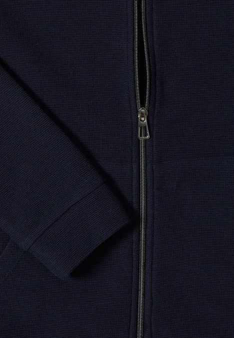 Lichtgewicht jack met capuchon urban dark blue
