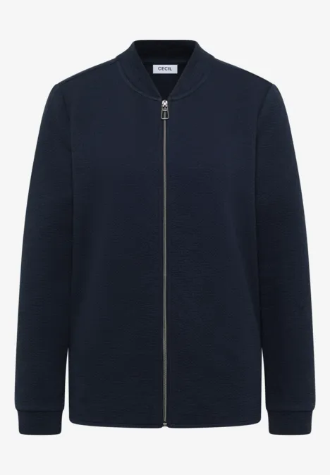 Strukturjacke urban dark blue