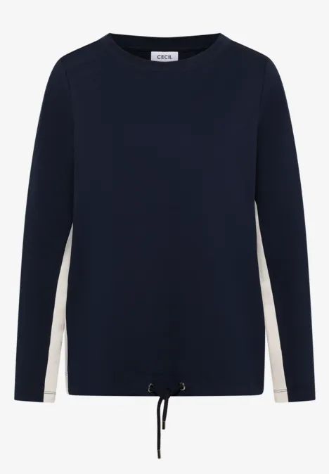 Color Block Shirt urban dark blue