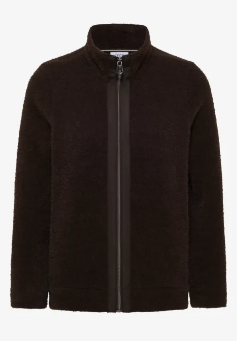 Federgarn Jacke tartufo brown