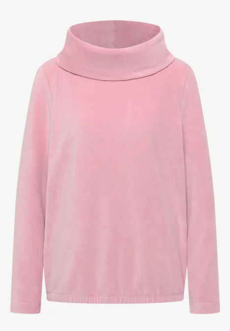 Cord Shirt mit großem Kragen blossom corduroy