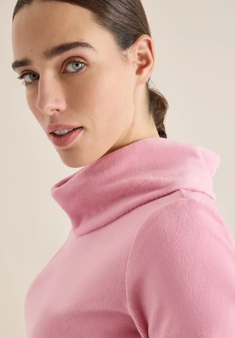 Cord Shirt mit großem Kragen blossom corduroy