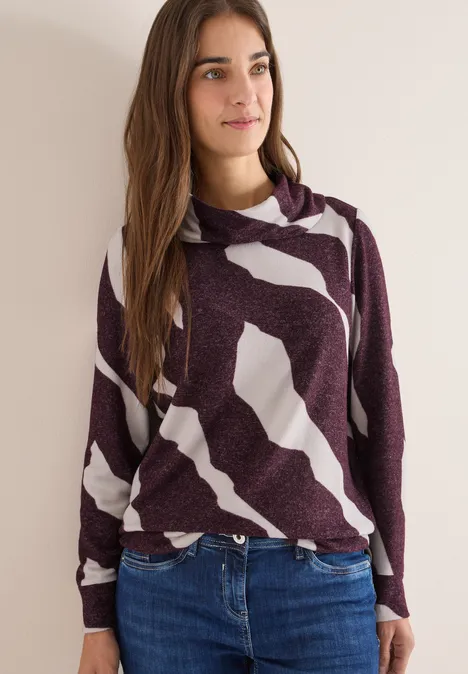 Gezellig shirt met patroon null Gezellig shirt met patroon null