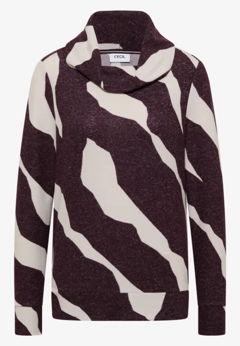 Gezellig shirt met patroon null Gezellig shirt met patroon null