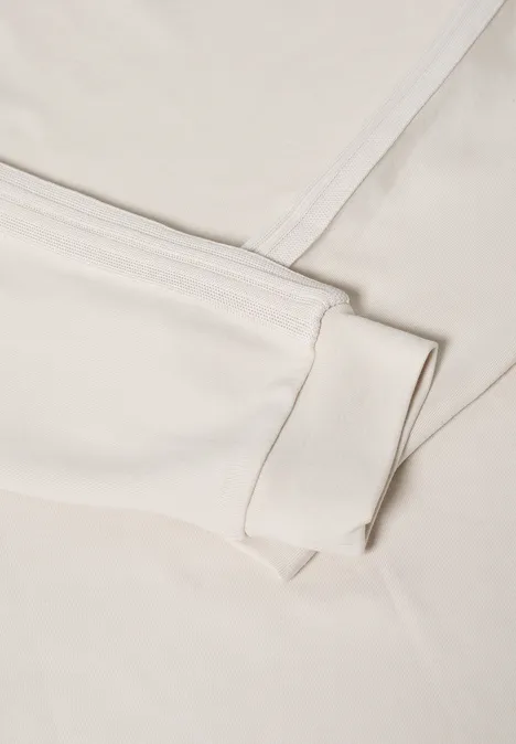 Shirt mit Gallonstreifen light greige
