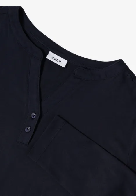 Shirt im Tunika-Look urban dark blue