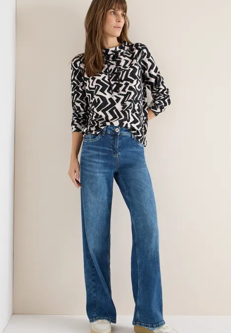 Shirt met grafisch patroon null Shirt met grafisch patroon null