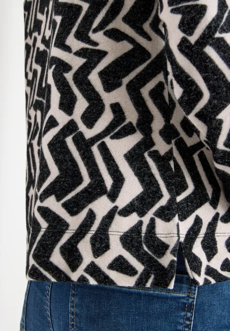 Shirt met grafisch patroon null Shirt met grafisch patroon null