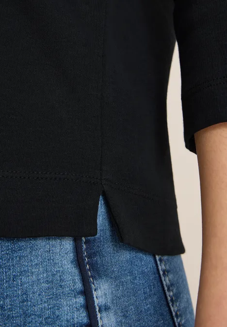 Shirt mit Wording Black Shirt mit Wording Black