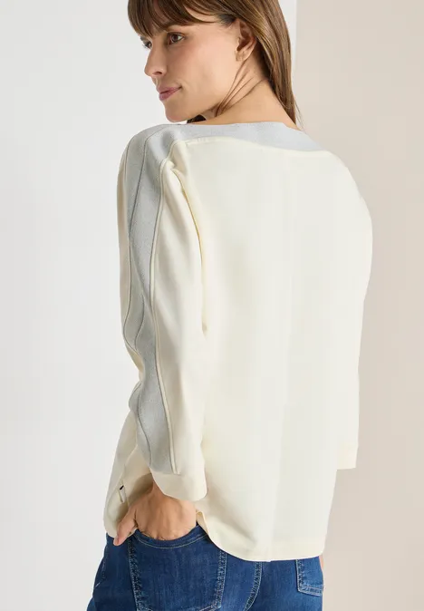 Batwing shirt met tape null