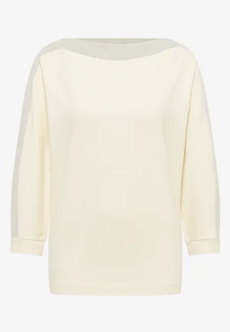 Batwing shirt met tape null