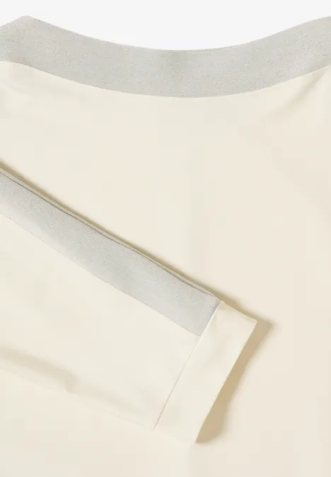 Batwing shirt met tape null