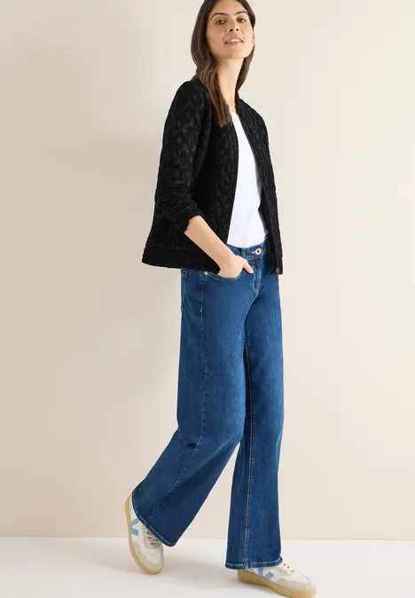 Leo jacquard jas Black Leo jacquard jas Black