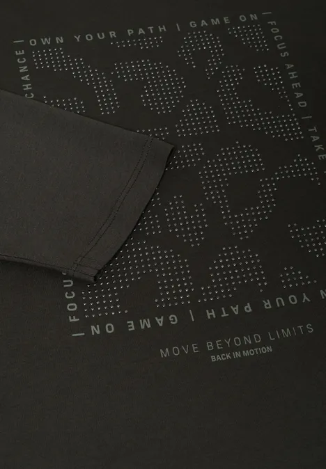 Shirt met edelstenen null