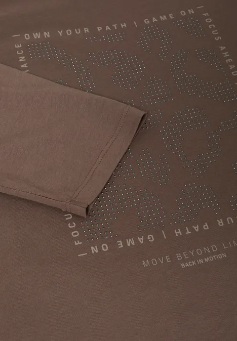 Shirt met edelstenen null