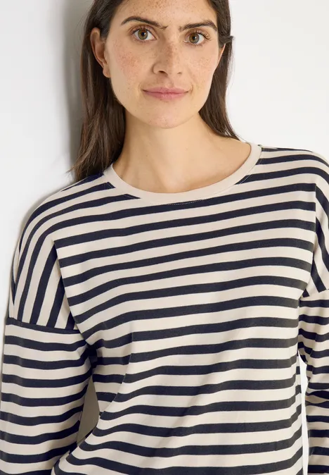 Gestreept shirt null