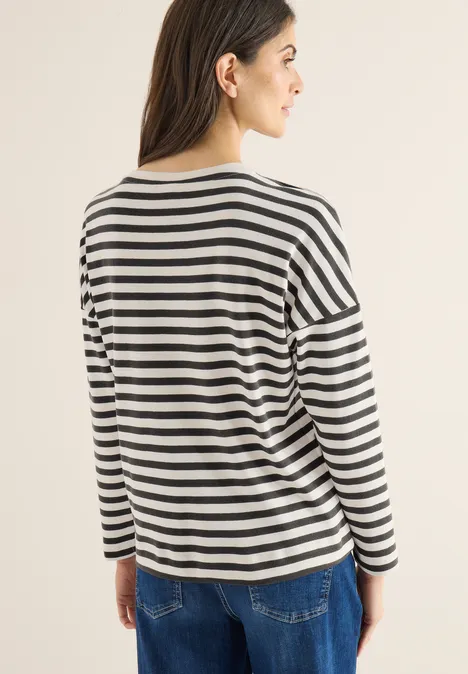 Gestreept shirt null