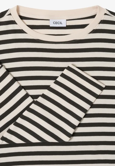 Gestreept shirt null