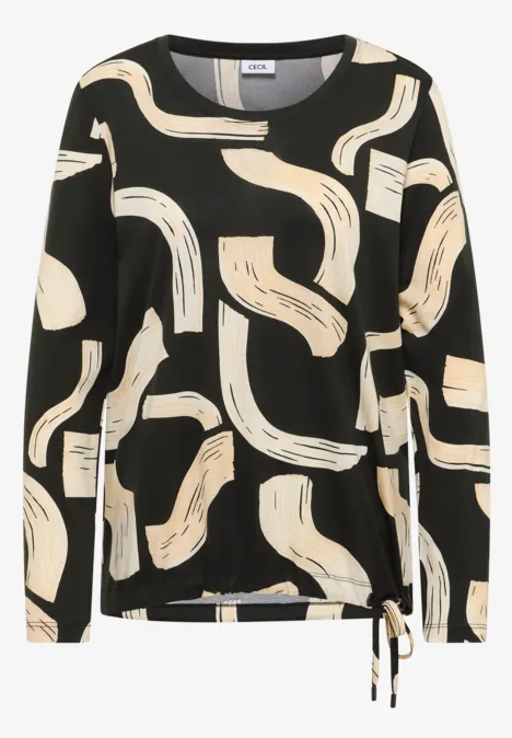 Shirt met patroon null