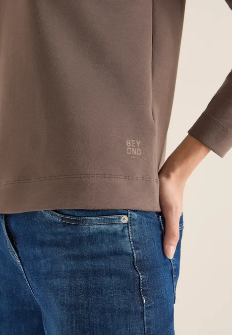 Poloshirt in effen kleur null
