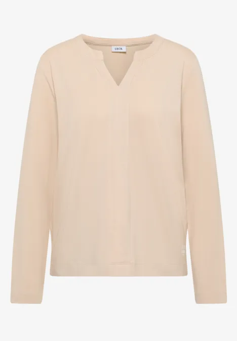Shirt pearl beige
