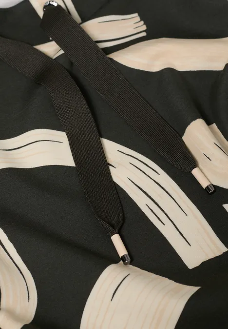 Gemustertes Shirt raw khaki