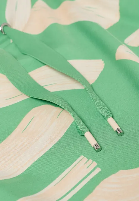 Gemustertes Shirt dark bamboo green Gemustertes Shirt dark bamboo green