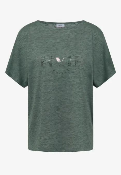 Dropped Shoulder Shirt in Leinen-Optik just khaki Dropped Shoulder Shirt in Leinen-Optik just khaki