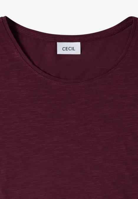 T-shirt basique à col rond en pack de 2 blush rose/sweet grape red