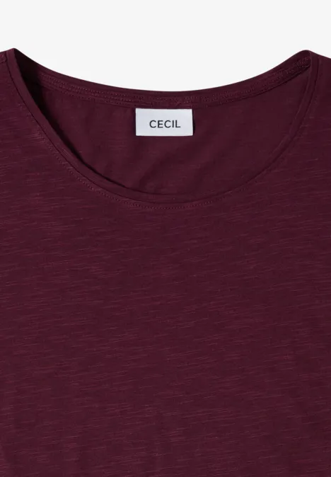 T-shirt basique à col rond en pack de 2 sweet grape red/universal blue