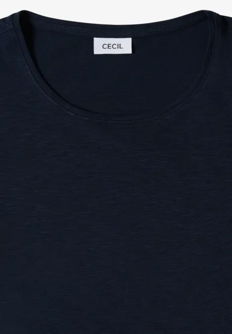 T-shirt basique à col rond en pack de 2 universal blue/white