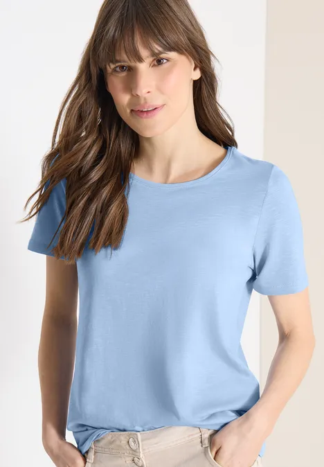 T-shirt basique à col rond en pack de 2 universal blue/light sky blue