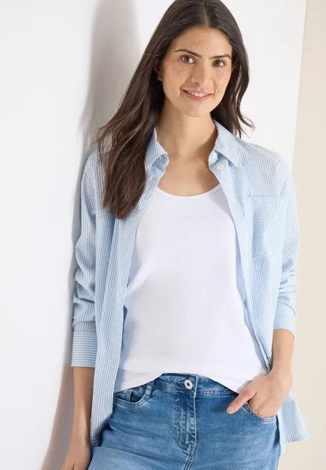 Top basique à col rond en pack de 2 black/white