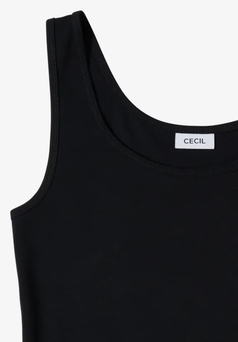 Top basique à col rond en pack de 2 black/white