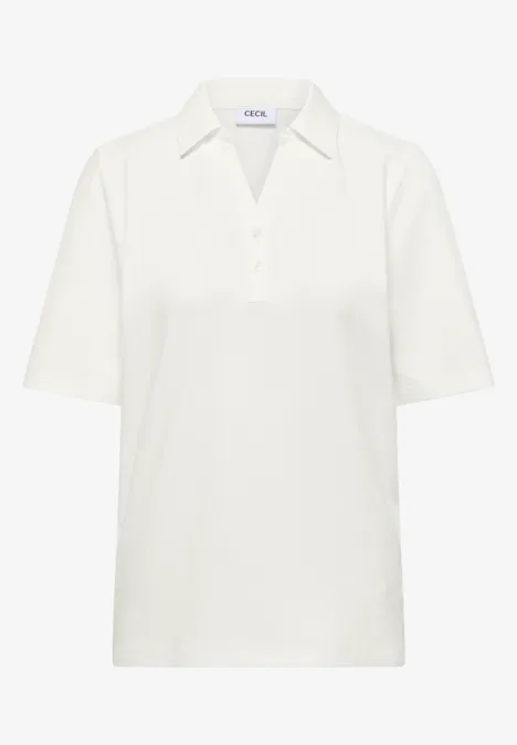 Koszulka Polo Basic z krótkim rękawem White