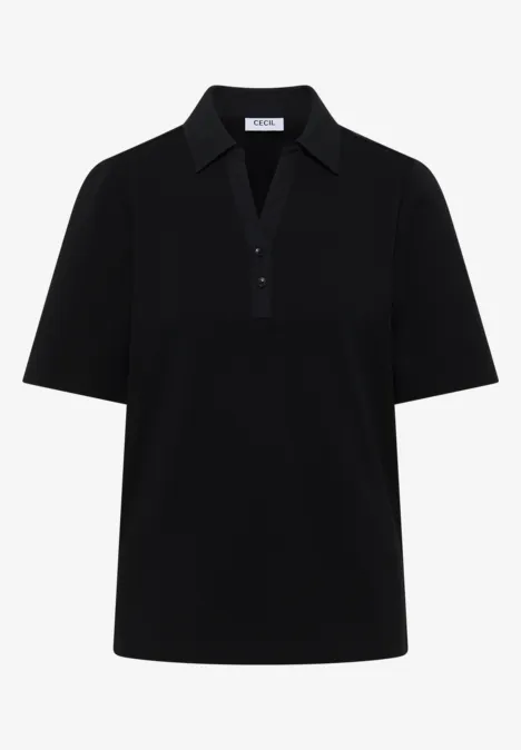 Koszulka Polo Basic z krótkim rękawem Black