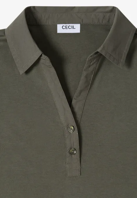 Koszulka Polo Basic z krótkim rękawem khaki