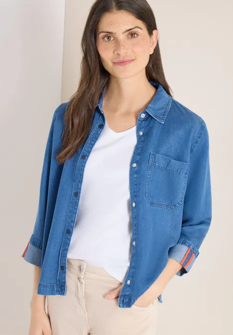 Basic koszulka bawełniana White