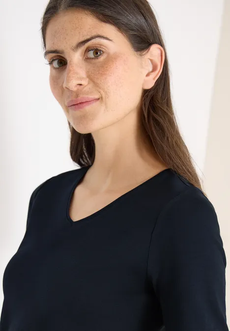 T-shirt basique en coton universal blue