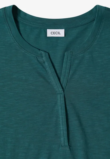T-shirt de base au look tunique jungle green