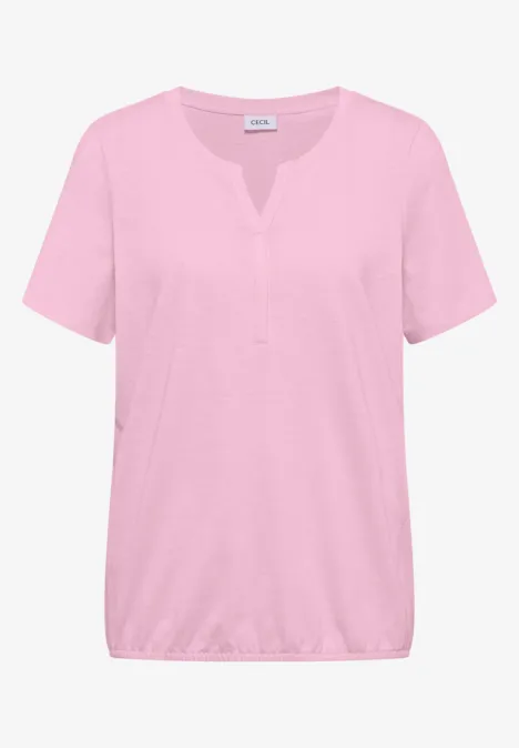 Basic Shirt im Tunika-Look light blush rose Basic Shirt im Tunika-Look light blush rose
