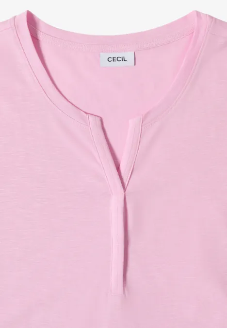 Basic Shirt im Tunika-Look light blush rose Basic Shirt im Tunika-Look light blush rose