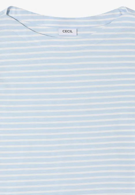 Gestreiftes Shirt light sky blue Gestreiftes Shirt light sky blue