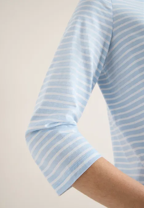 Gestreiftes Shirt light sky blue Gestreiftes Shirt light sky blue