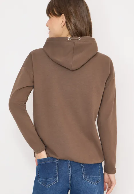 Hoodie avec broderie urban taupe Hoodie avec broderie urban taupe