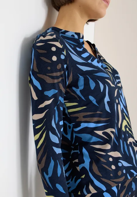 Shirt im Tunika-Look universal blue Shirt im Tunika-Look universal blue