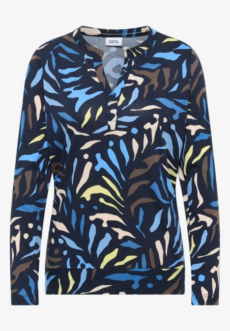 Shirt im Tunika-Look universal blue Shirt im Tunika-Look universal blue