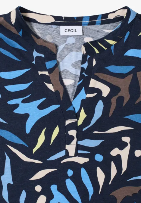 Shirt im Tunika-Look universal blue Shirt im Tunika-Look universal blue