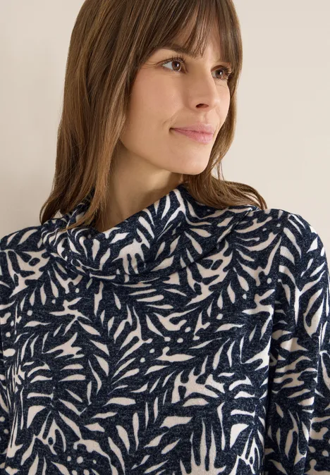 Two-Tone Shirt universal blue melange