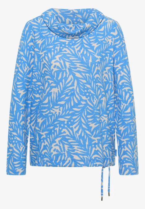 Two-Tone Shirt fountain blue melange Two-Tone Shirt fountain blue melange